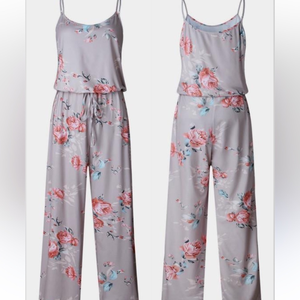 Beautiful Jumper! Ties at waist -wide leg. - Picture 2 of 6